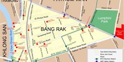 Mapa bangkoku red light district