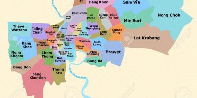 Mapa bangkoku okres