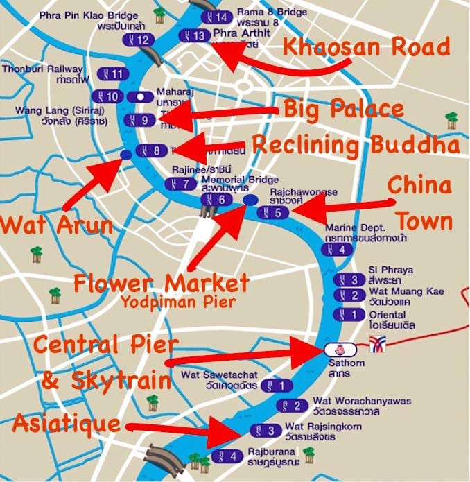 mapa bangkoku molo