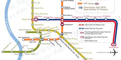 Bkk bts mapě
