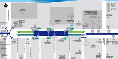 Bts siam mapa