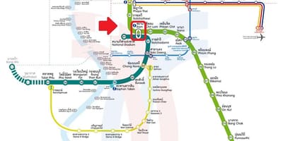 Mapa siam paragon v bangkoku