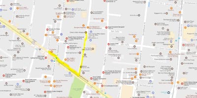 Mapa sukhumvit bangkok